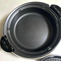 Nationalグリル鍋 NF-GS40鍋プレート丸洗いＯＫ年中使える１台４役の画像