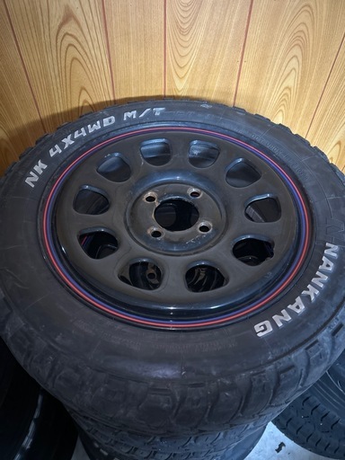 売れました MTタイヤ   165/65r14 ナンカン タイヤのみ
