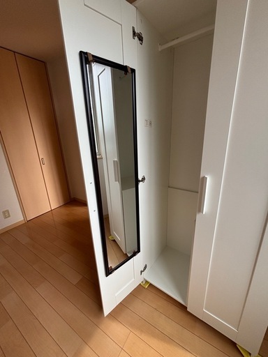 IKEA イケア　BRIMNES ブリムネス ワードローブ ホワイト