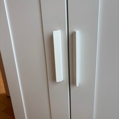 IKEA イケア　BRIMNES ブリムネス ワードローブ ホワイトの画像