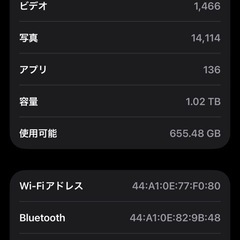 iPhone16Pro1TB ブラック100% / 美品 / US版SIMフリーの画像