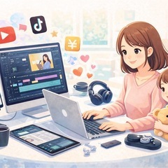 【在宅副業】スマホ・PCで始める動画編集｜主婦の方にも人気