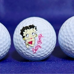 ベティブープゴルフボール3個セットの画像