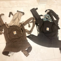 【パンク】ベビーカーアップリカ　スムーヴ　抱っこ紐２つの画像