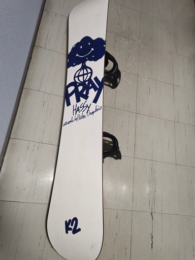 k2スノボ156cm、Burtonビンディング、カバー3点