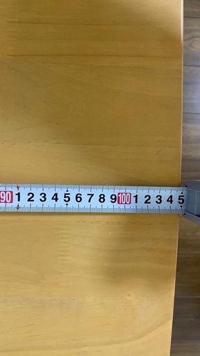 【美品】ダイニングテーブル 正方形105cm ナチュラル 木製