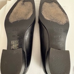現金可　GUCCI ローファー スクエアトゥ　パンプスの画像