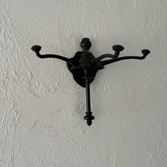 折りたたみ式 壁掛けハンガー用フック 鋳鉄製フック 城南区七隈駅付近 駐車場ありの画像