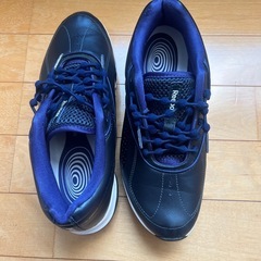 Reebokイージートーン青いスニーカー　24.5センチの画像