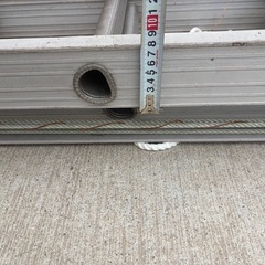 2連ハシゴ【アルミ製 伸縮形はしごの画像