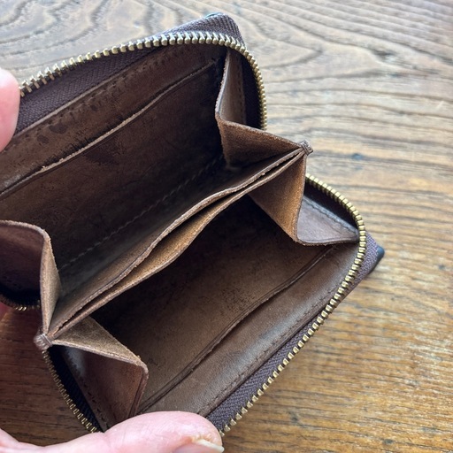 コードバン馬革　コンパクトウォレット