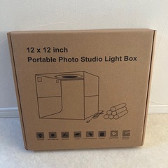 撮影ボックス 30cm 折りたたみ式 ポータブルフォトスタジオ 6色背景紙付き ポータブルフォトスタジオ 撮影ブースの画像
