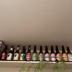 箕面ビール　空き瓶の画像