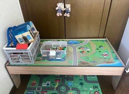 BRIO テーブル・電車・線路・木などすべてセット