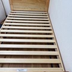ニトリセミダブルベッド 0円でお譲りしますの画像