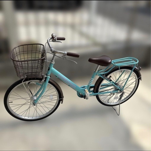 LUXURIOUSKIDS シティサイクル アクアブルー