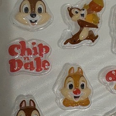 ミッキー💕チップとデールシールの画像