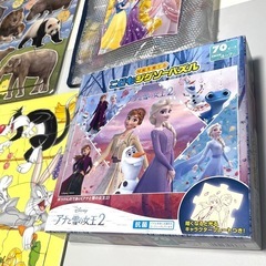 パズル　ディズニー　アナ雪　プリンセス　動物　キャラクターの画像
