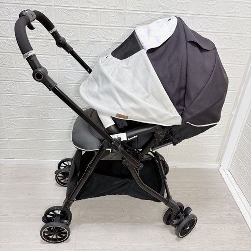 ［美品✨］ 手洗い清掃済み combi スゴカルα 4キャス compact エッグショック HU 1ヶ月〜3歳頃まで?ベビー用品10