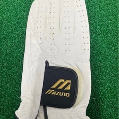 ☆Mizuno ゴルフグローブ ホワイトの画像