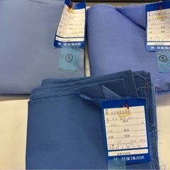 ブルー系生地　1色700円　①②③④⑤　リメイク　手芸用　手作り小物　などにの画像