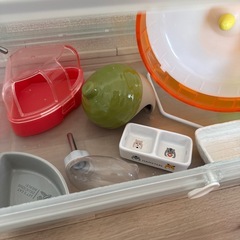 ハムスターケージセットの画像