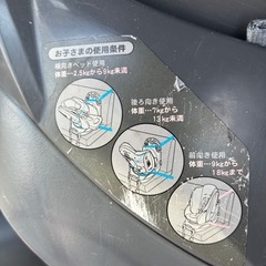 アップリカ　チャイルドシートの画像