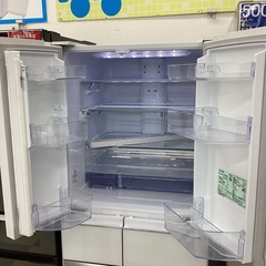 ⭐️春日市⭐️定価168,570円⭐️MITSUBISHI⭐️三菱⭐️470 L冷蔵庫⭐️2020年製⭐️ MR- Ｗ X47 LF⭐️6ドア⭐️幅65㎝⭐️ロータイプ⭐️N o5945の画像