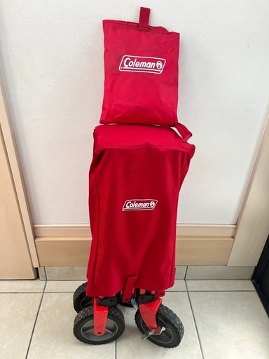 Coleman キャリーカート（レインカバー付き）