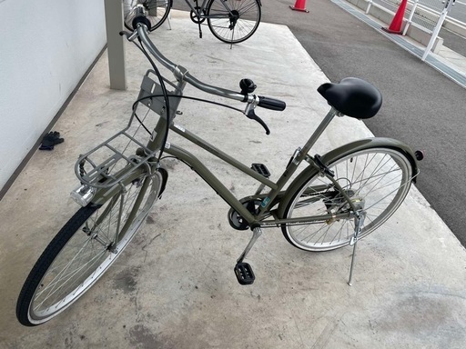 あさひ 26インチ 6段変速 ダイナモライト 自転車