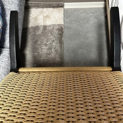 タンスのゲン ペーパーコード ラウンジチェア（ブラック）定価3.5万円の画像