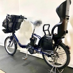 1年保証　送料無料　新型　パナソニック　ギュットミニ　20インチ　紺色　電動アシスト自転車 g324の画像