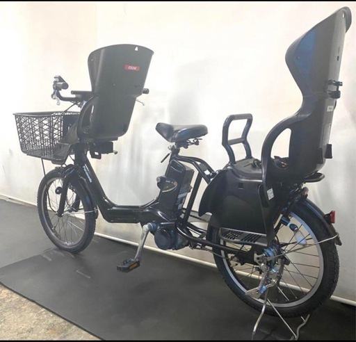1年保証　送料無料　パナソニック　ギュット　20インチ　3人乗り 黒色　電動アシスト自転車 g324