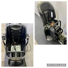 1年保証　送料無料　ブリヂストン　20インチ　子供乗せ　カーキ色　人気　電動アシスト自転車 g324の画像