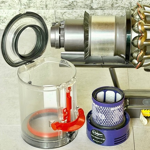 Dyson Cyclone V10 Fluffy SV12 フロアドック付き
