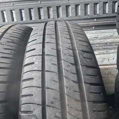 バリ山　DUNLOP ダンロップ　EC204 155/65R14 夏タイヤ　2019年製　14インチの画像