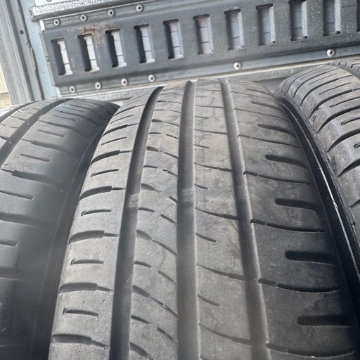 バリ山　DUNLOP ダンロップ　EC204 155/65R14 夏タイヤ　2019年製　14インチ