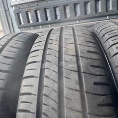 バリ山　DUNLOP ダンロップ　EC204 155/65R14 夏タイヤ　2019年製　14インチの画像