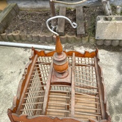 訳アリ　鳥かご竹籠の画像