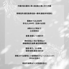 鹿児島・護岸工事•滑走路工事に伴う作業の画像