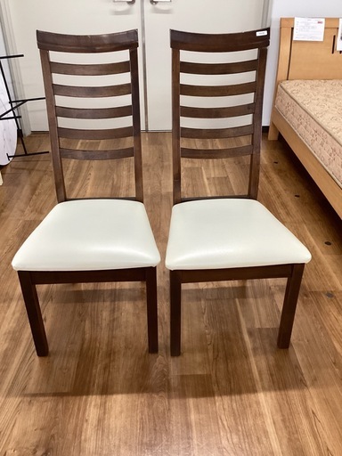 椅子　2脚セット【町田市再生家具】253782