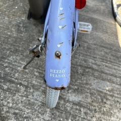 メゾピアノ　自転車　20インチ非対面渡しの画像