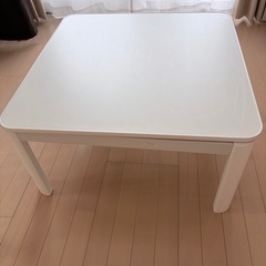 ニトリ　正方形　こたつテーブルの画像