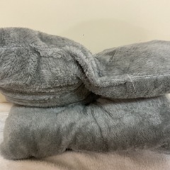 クッション  座布団  37✖️h7cm   グレー  化繊の画像