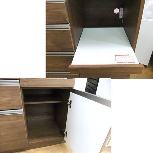 古賀家具 レンジボード セイント 幅120cm ミドルレンジボード ブラウン