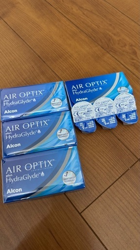 AIR OPTIX HydraGlyde -6.00 新品3箱+α