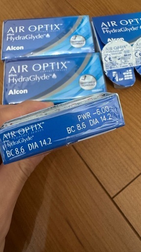 AIR OPTIX HydraGlyde -6.00 新品3箱+α