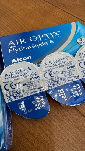AIR OPTIX HydraGlyde -6.00 新品3箱+α