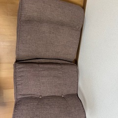 ソファ 1人用ソファーです。の画像