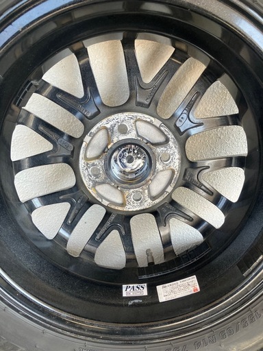155/65R14 タイヤ付きアルミホイール